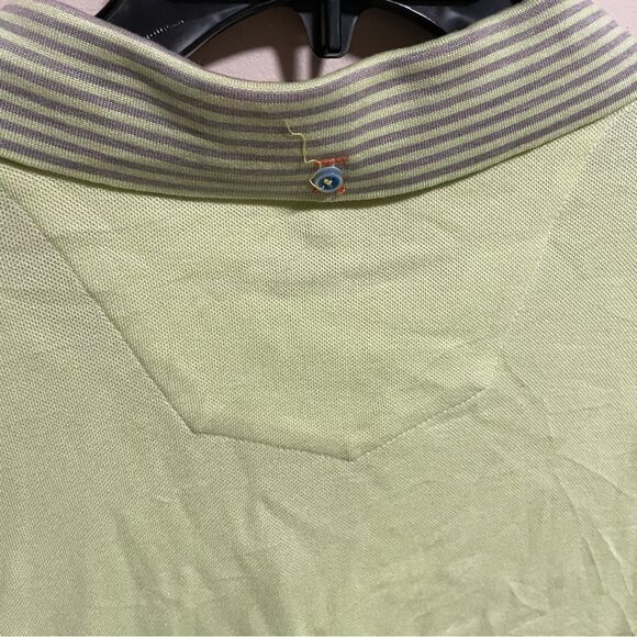 Robert Graham X Polo in Lime Yellow Green- Size XL - Picture 6 of 7